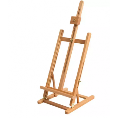 Easel Wooden Table Top H-Shape Painting Stand